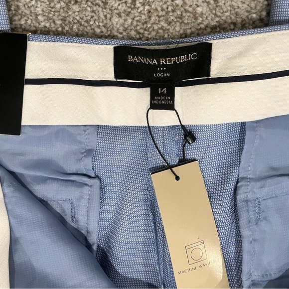 NWT Banana Republic size 14, Dress pants, blue - Picture 4 of 7